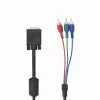 SBOX VGA-1022 VGA į 3×RCA laidas M/M 2 m