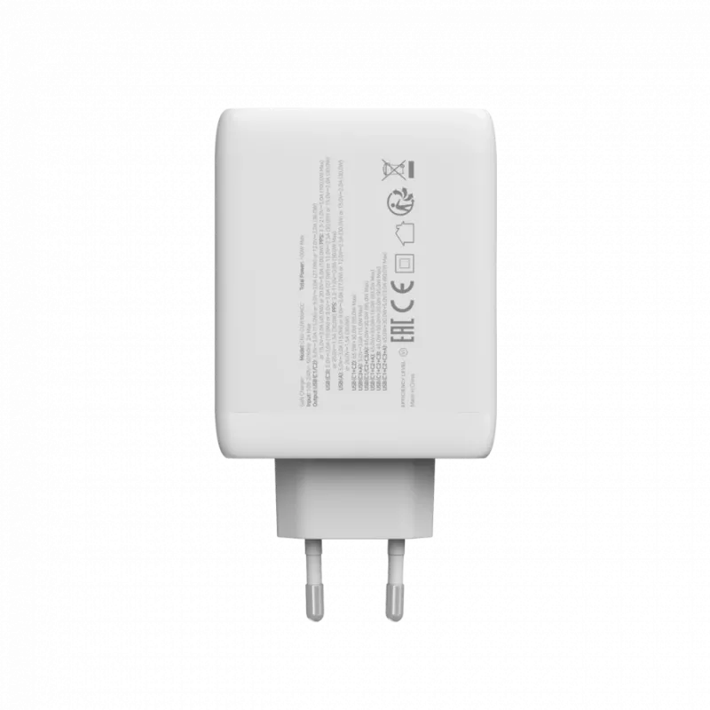 Canyon 100ACC universalus sieninis greitasis įkroviklis - 2xUSB-C 100W - 1xUSB-C 30W