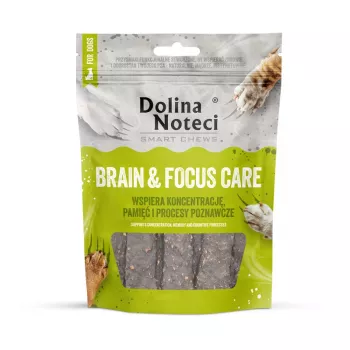 Papildomieji skanėstai šunims Dolina Noteci Smart Chews Brain & Focus Care, 7 vnt. – kognityvinei funkcijai