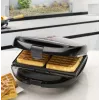 Sumuštinių keptuvė Clatronic ST/WA 3670 800 W, juoda, nerūdijantis plienas