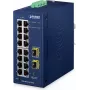 PLANET IGS-4215-16T2S-U valdomas pramoninis 16 prievadų Gigabit Ethernet jungiklis
