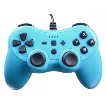 Laidinis valdiklis SUBSONIC SA5488-1 Neon Blue – skirtas Nintendo Switch, laidinis ryšys