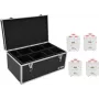 EUROLITE Light Set 4x AKKU TL-3 TCL balta – belaidis nešiojamų lempų rinkinys