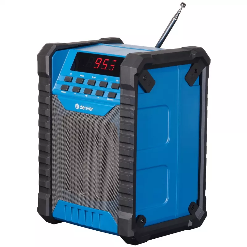 Denver WRB-60 FM siųstuvas Bluetooth mėlynas, pilkas