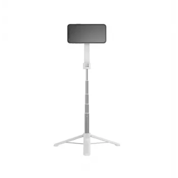 Selfie lazdelė FIXED FIXSN-M-WH – Bluetooth sulankstomas aliumininis stiebas, maks. ilgis 72 cm, balta