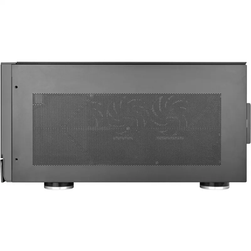 Korpusas SilverStone Crown 04 SST-CW04TB – HTPC, tamsiai pilkas, SSI-EEB