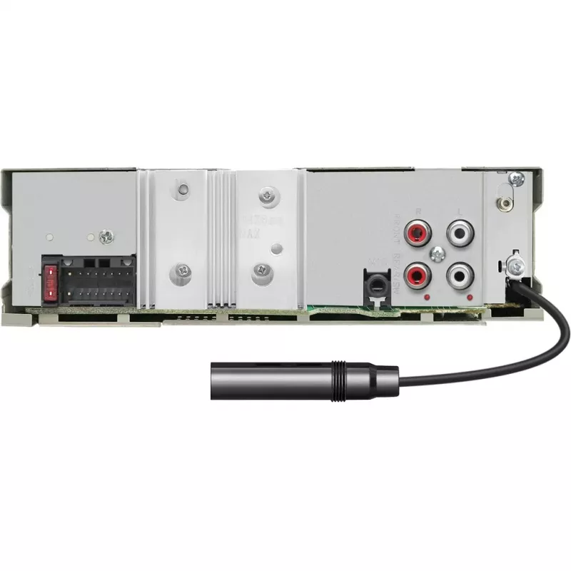 Kenwood KMM-BT508DAB, juodas, 1 DIN, 200 W, 50 W, Bluetooth, DAB+