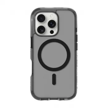 Dėklas LAUT CRYSTAL MATTER X iPhone 16 Pro Max skaidrus juodas