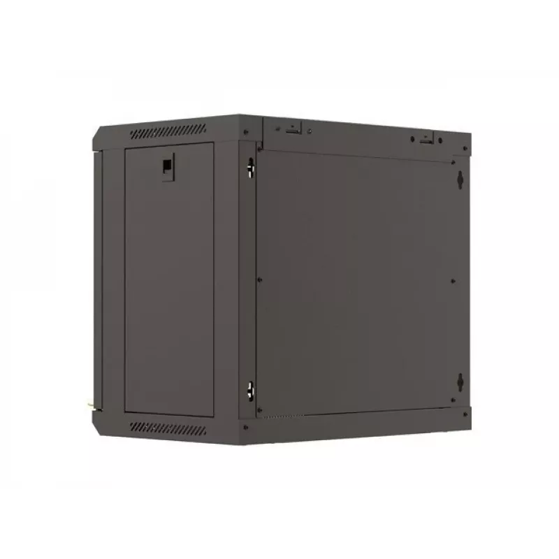 Sieninis stelažas LANBERG WF03-5309-10B, 9U, 500×350×540 mm, maks. apkrova 60 kg, juodas