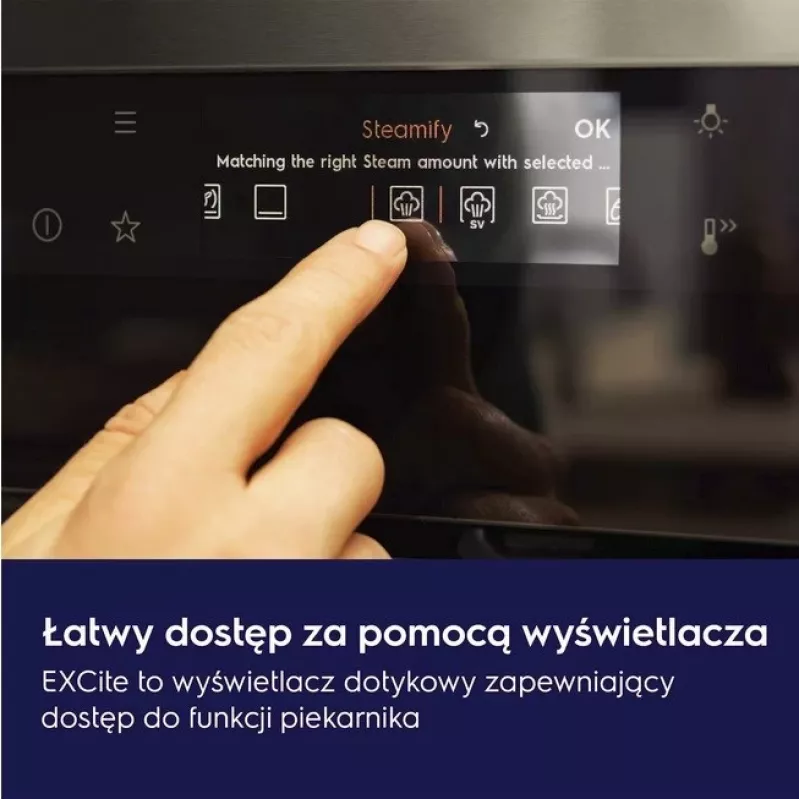 Įmontuojama orkaitė Electrolux LOB8S38V — 70 L, A++ energija, garų valymas, ištraukiami bėgeliai, LED ekranas