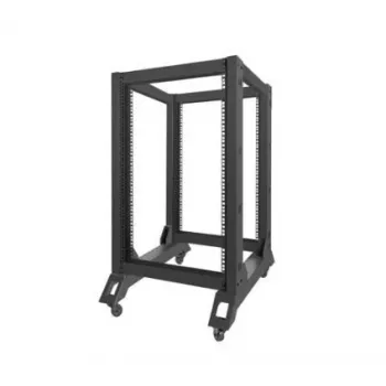 Lanberg atviras stovas 19 inch 18U 600x800 mm juodas