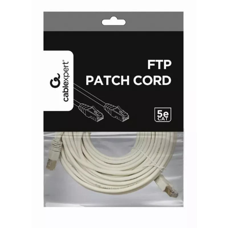 Patch kabelis CAT5E Ftp 15M/PP22-15M Gembird