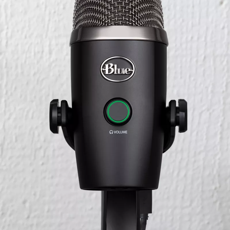 Logitech Yeti Nano, stalinis mikrofonas, 20–20000 Hz, 0,5 %, 24 bitai, 48 kHz, 4,5 mV/Pa