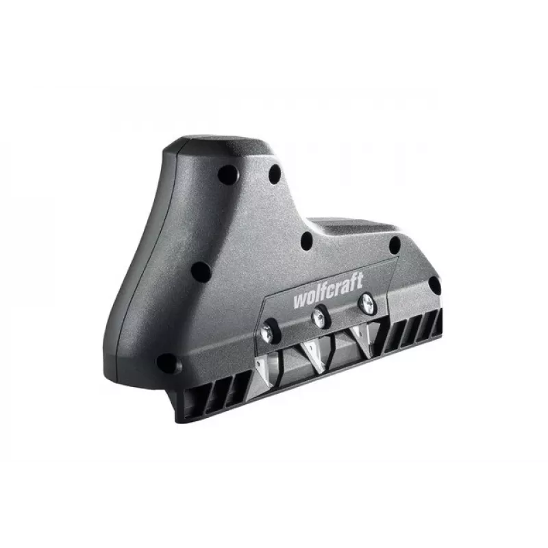 Oblinis Wolfcraft Triple-blade edge planer 4009000 – grafitinis, trapecijos formos peiliai, tinkamas gipso kartono plokštėms