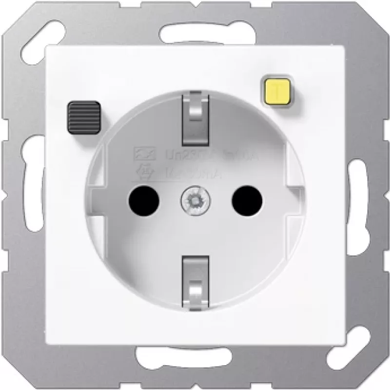 Kištukinis lizdas Type F Jung A 5520.30 WW — baltas, termoplastikas, 250 V 16 A