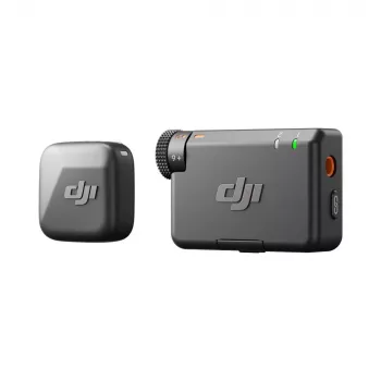DJI Mic Mini montuojamas kameros imtuvas juodas