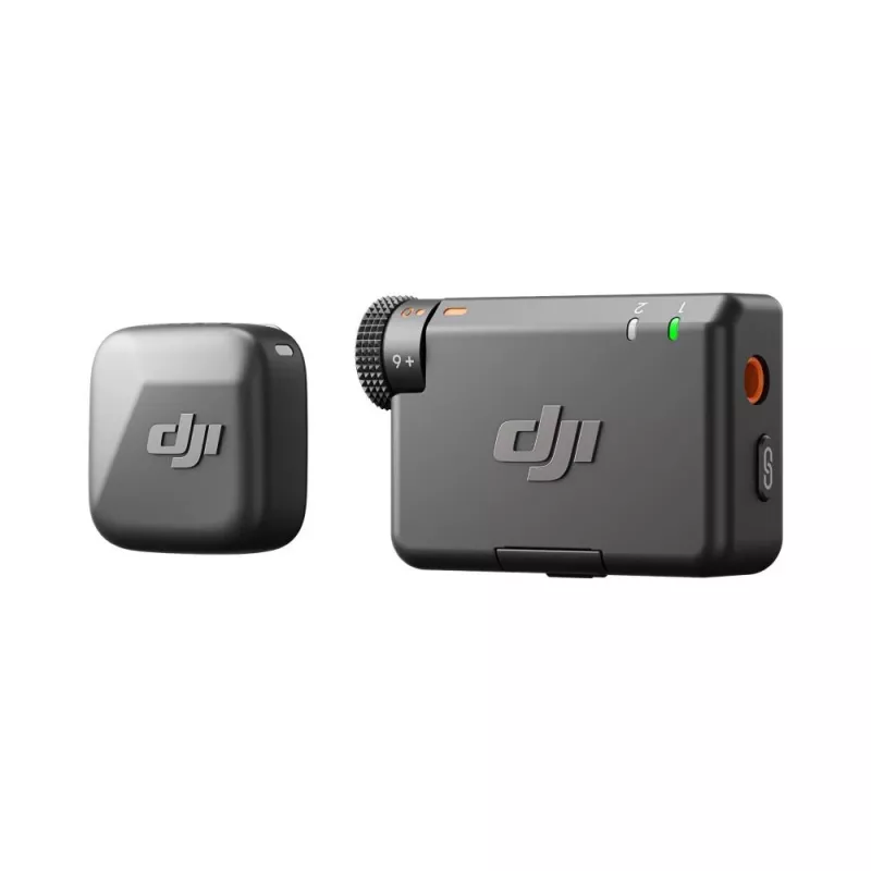 DJI Mic Mini montuojamas kameros imtuvas juodas