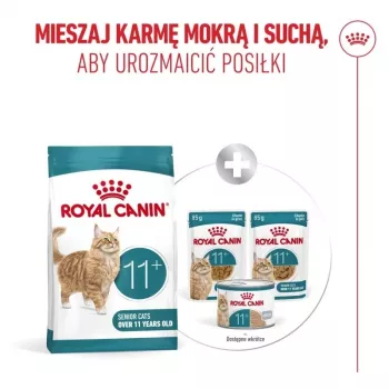 Sausas kačių ėdalas Royal Canin FHN Ageing 11+ 2 kg – paukštiena, 30% baltymų, sąnarių ir inkstų palaikymui