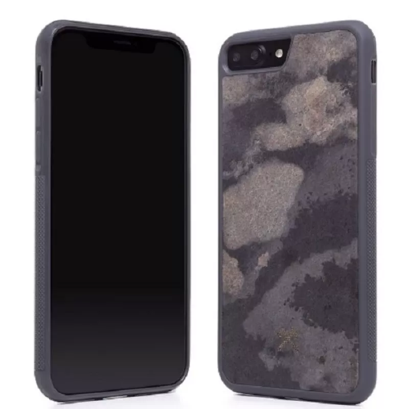 Woodcessories dėklas 0914 iPhone 7 Plus / 8 Plus – natūralaus akmens dėklas
