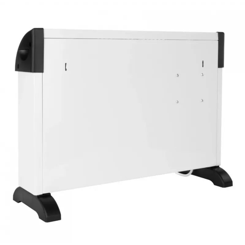 Konvekcinis elektrinis šildytuvas NOVEEN CH-6000 TIMER TURBO FAN 2000W 3 galios lygiai montavimui ant sienos/ant grindų baltas