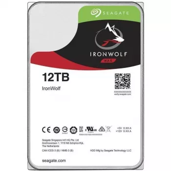 Bundle SEAGATE NAS HDD 8x12TB IronWolf 7200rpm 6Gb/s SATA 256MB cache 3.5inch 24x7 CMR for NAS and RAID Rackmount Systeme BLK