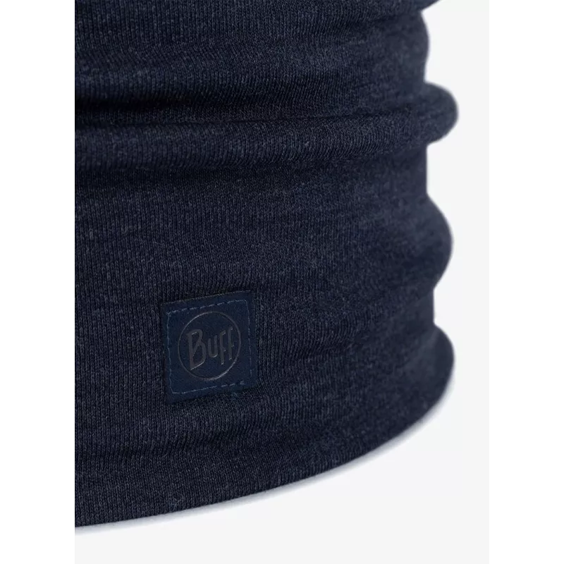 Kaklo šalikas Buff Merino vilna vientisas Indigo suaugusiems