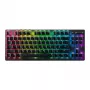Razer DeathStalker V2 Pro Tenkeyless klaviatūra, žaidimų, USB / Bluetooth, QWERTY, juoda