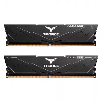 T-FORCE Vulcan DDR5 atminties rinkinys 32 GB (2x16 GB) 6000 MHz CL30 juoda