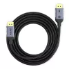 UNITEK C1628GY01-1M DisplayPort kabelis, juoda, pilka