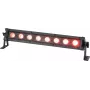 LED T-Bar EUROLITE 51914098 8 QCL LED juosta, 8 QCL šviesos diodai, apsaugota nuo oro sąlygų