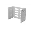 Sieninis 19 colių stovas LANBERG 8U, gylis 497×400/240 mm, pilkas