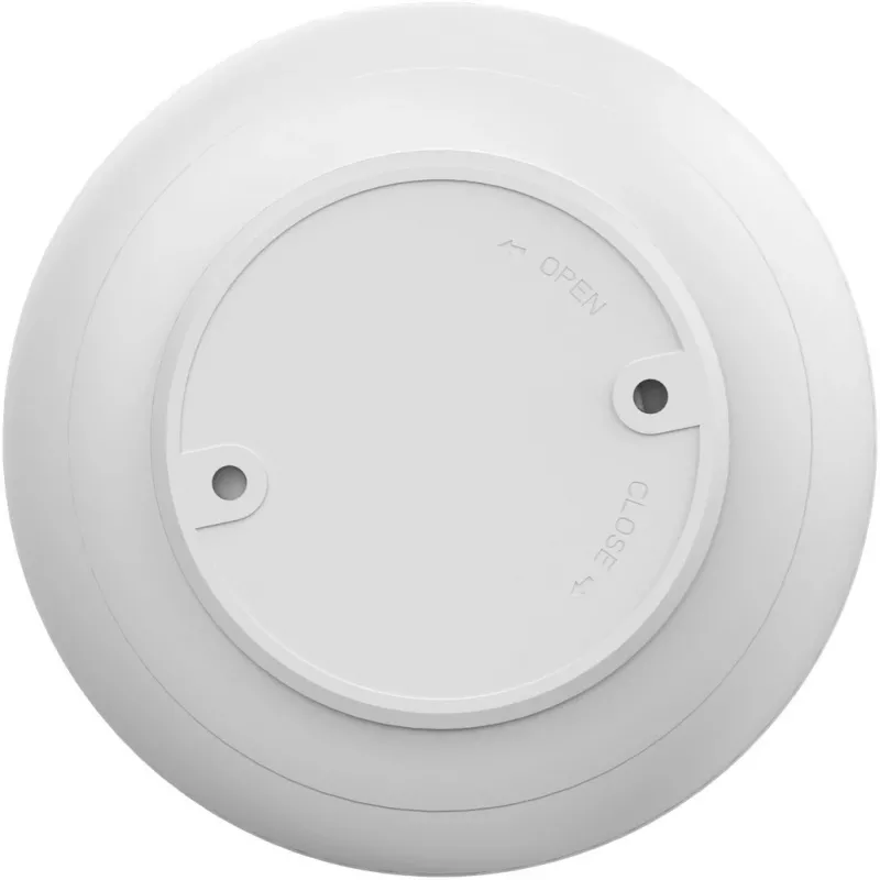 Dūmų detektorius EZVIZ CS-T4C – belaidis ZigBee, 3V ličio baterija, 87×35×87 mm, 85 dB, lubinis, baltas