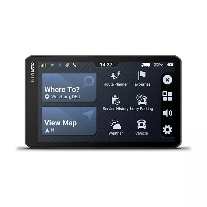 Navigatorius Garmin dēzl LGV720 6,95 colio TFT lietimui jautrus ekranas 32GB juodas