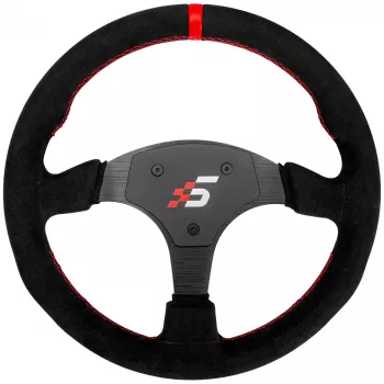 Simagic P-330R Alcantara vairaratis 330 mm lenktyninis ratlankis be stebulės