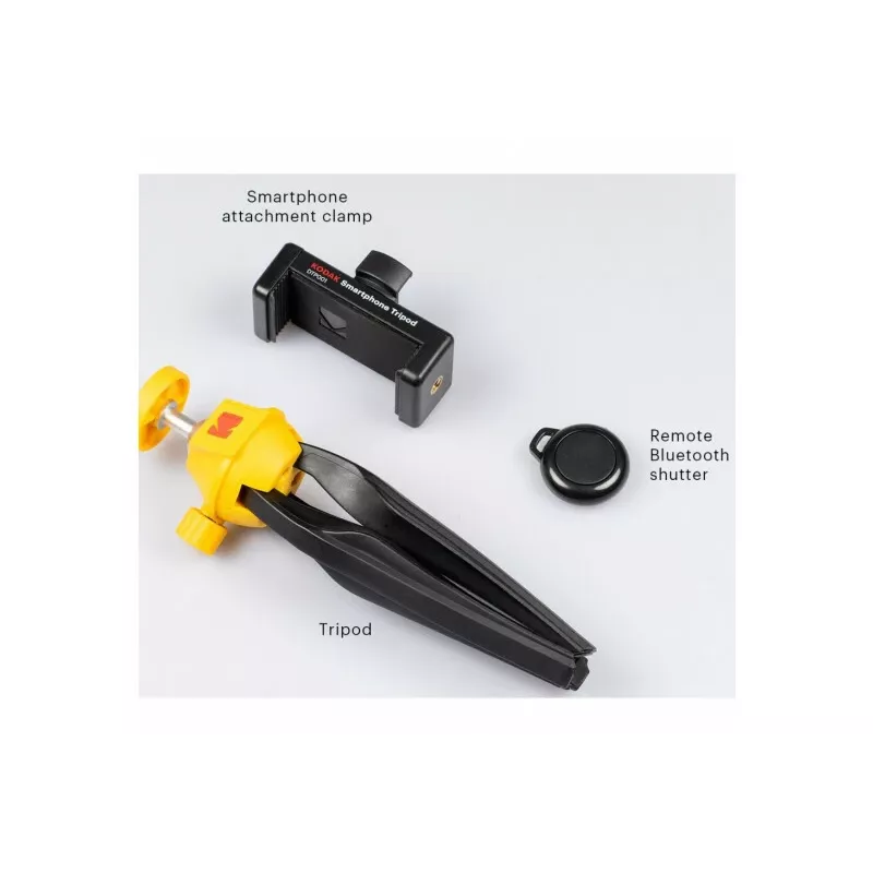 Kodak KTP001 mini trikojis išmaniajam telefonui su Bluetooth nuotolinio valdymo pulteliu