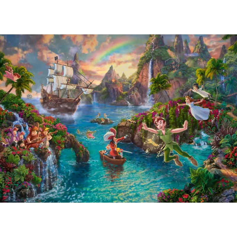 Dėlionė Schmidt Spiele Disney Peter Pan 1000 vnt. Animaciniai filmai
