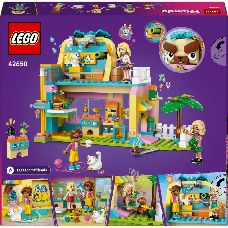 LEGO FRIENDS 42650 Naminių gyvūnų aksesuarų parduotuvė