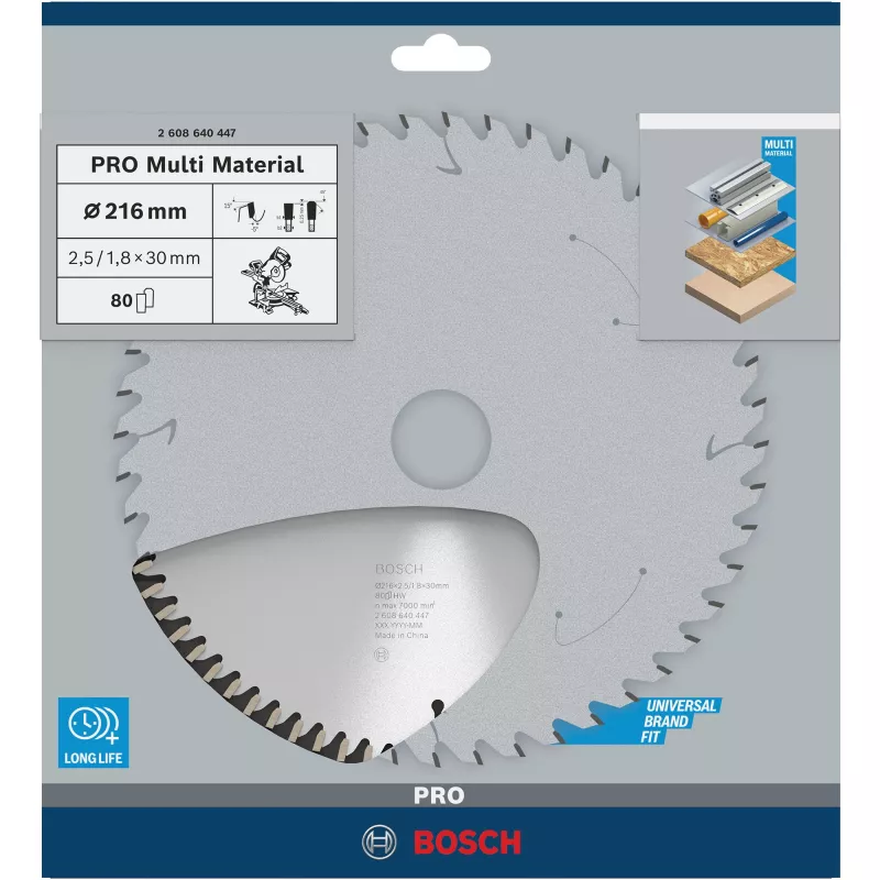 Bosch daugiamedžiaginis pjūklo diskas