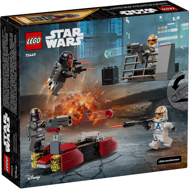 LEGO STAR WARS 75449 Mūšio dėl Mandaloro kovų rinkinys
