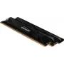 Crucial CP2K16G64C32U5B PRO Gaming OC DIMM Kit, 32GB, DDR5, 6400 Mhz, CL32, Black