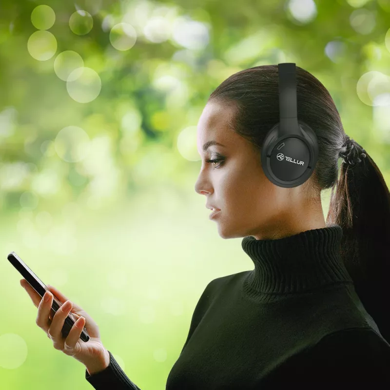 Ausinės Tellur Vibe Bluetooth Over-Ear ANC