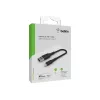 Pintas USB-A į Lightning kabelis 15 cm juodas