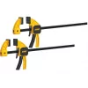 DeWalt DWHT0-83158 spaustuvai, 2 vnt., metaliniai dirbtuvių spaustuvai