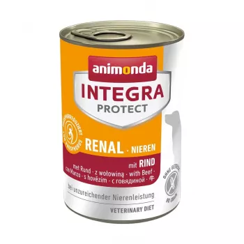 Šlapias šunų ėdalas animonda Integra Protect Nieren Beef 400 g – inkstų palaikymui, suaugusiems, jautiena