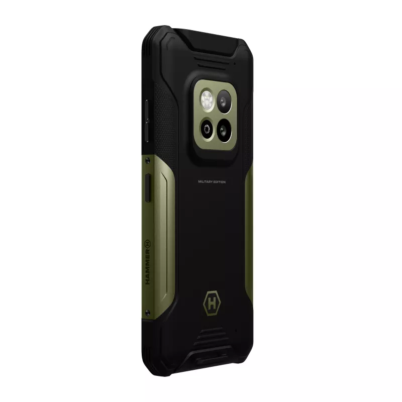 Atsparus išmanusis telefonas MYPHONE Hammer Construction 2 5G Military Edition Dual SIM vandeniui atsparus