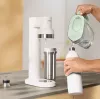 Brita 1046738 karbonizavimo butelis gazuotam vandeniui, nerūdijantis plienas, 650 ml, 77 mm skersmuo, 278 mm aukštis