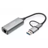 USB Type-C Gigabit Ethernet Adapterius Digitus DN-3028
