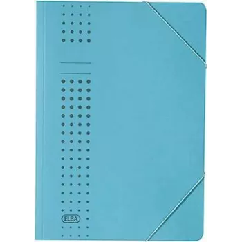 ELBA chic-elastinis kartoninis aplankas, A4, Mėlyna (33470 BL)