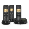 Belaidis telefonas Gigaset PURE 100 AM Trio – DECT, ilgas baterijos veikimo laikas, trijų rageliai
