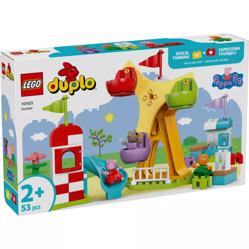 LEGO DUPLO 10453 Linksmasis atrakcionų parkas